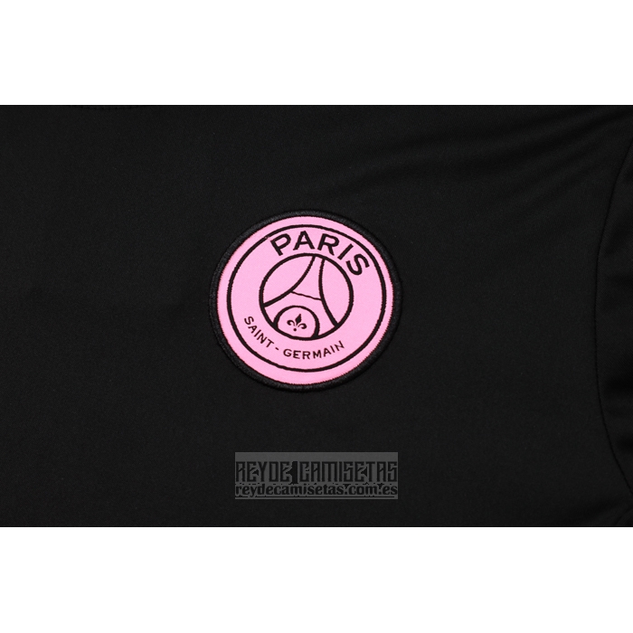 Chandal del Paris Saint-Germain Jordan Manga Corta 2024-2025 Negro - Pantalon Corto